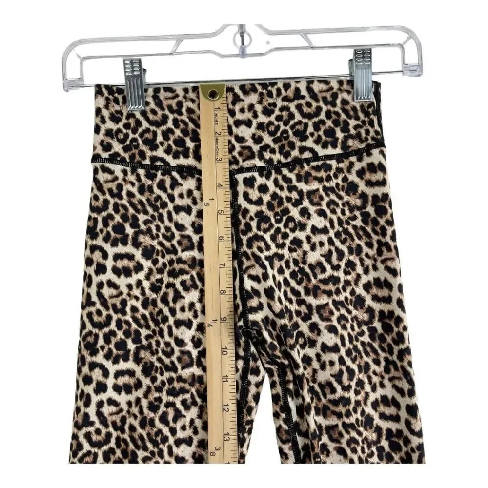 ZYIA Active Scrunchy What Leopard Brilliant Leggings 4 - Picture 7 of 10